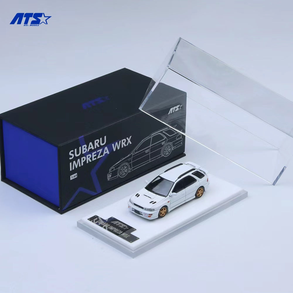 [Preorder] ATS Model 1:64 Subaru IMPREZA WRX White ATS881503