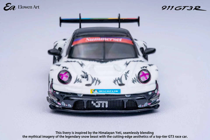 [Preorder] Elowen Art 1:64 Porsche 911 GT3 Yeti Livery