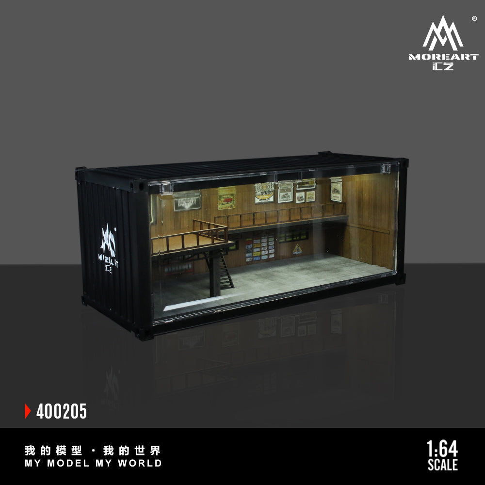 [Preorder] MoreArt 1:64 CONTAINER REPAIR SHOP SCENE MO400205