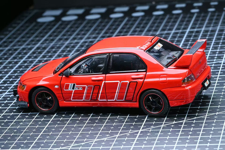 [Preorder] GatherJoy 1:43 Mitsubishi Lancer Evolution Ⅸ RALLIART Red