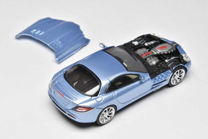 [Preorder] Stance Hunters 1:64 Mercedes Benz SLR McLaren Ice Blue