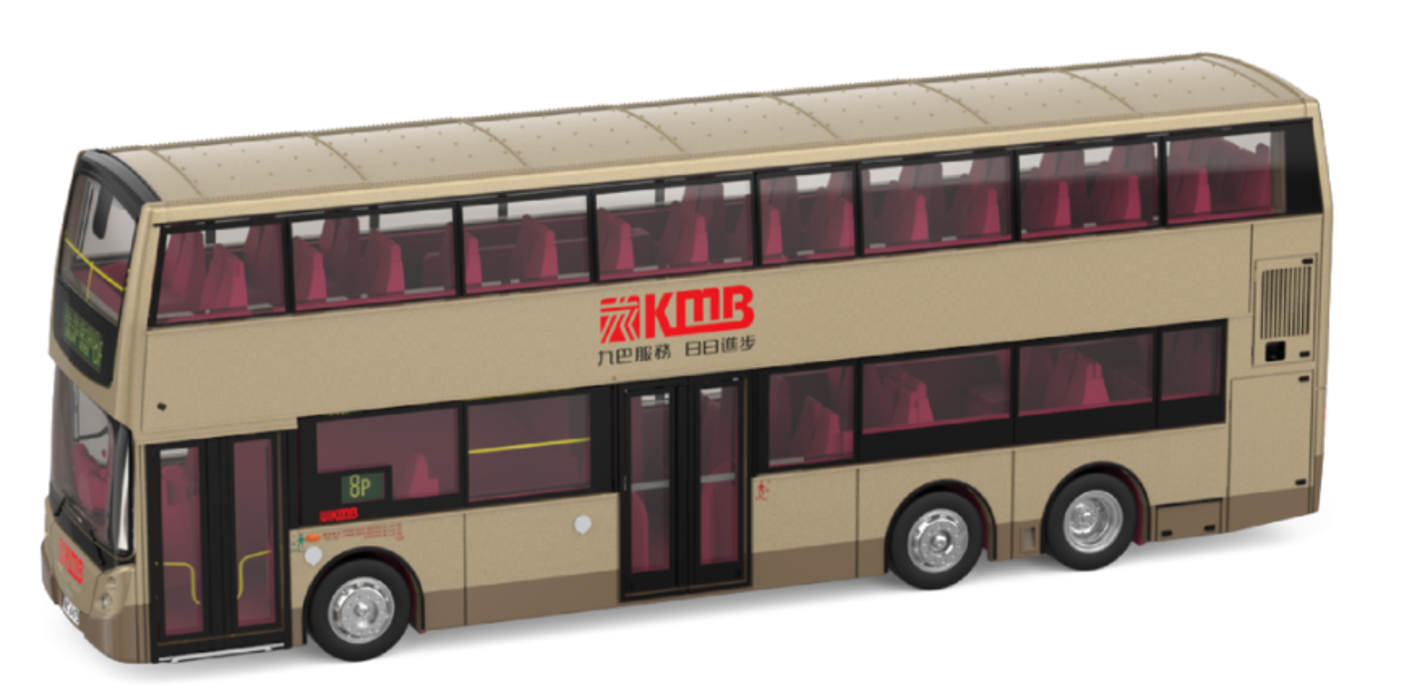 Tiny City 1:110 KMB66 KMB VOLVO B9TL Enviro500 (8P) – Horizon Diecast