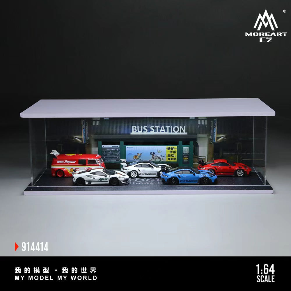 [Preorder] MoreArt 1:64 THEME LIGHTING ASSEMBLY SCENE (3 Versions) MO914413/MO914414/MO914415