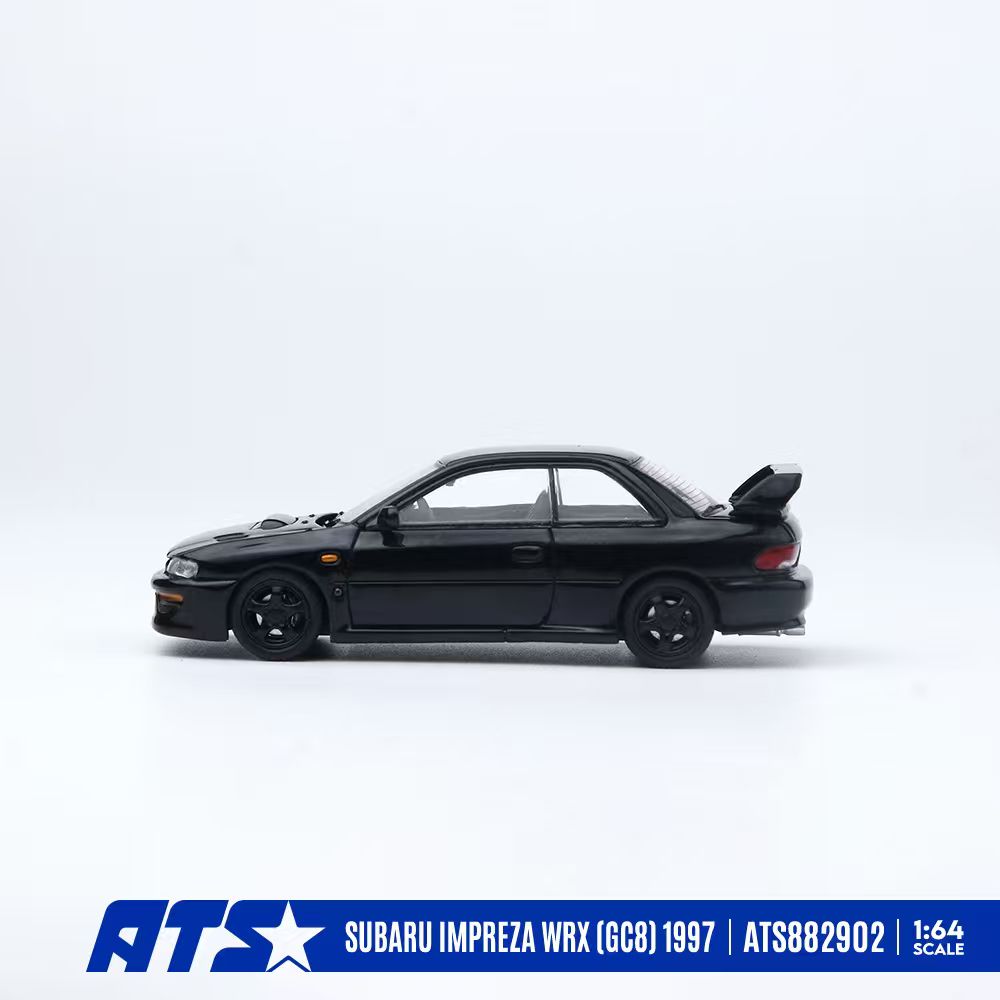 [Preorder] ATS Model 1:64 Subaru IMPREZA WRX (GC8) 1997 White/Black ATS882901/ ATS882902