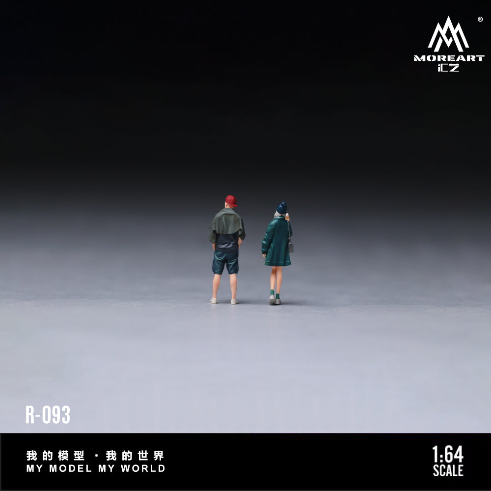 [Preorder] MoreArt 1:64 ICE CREAM SWEET GIRL COOL GUY COUPLE FIGURE SET MO223093