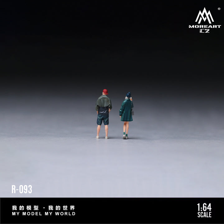 [Preorder] MoreArt 1:64 ICE CREAM SWEET GIRL COOL GUY COUPLE FIGURE SET MO223093