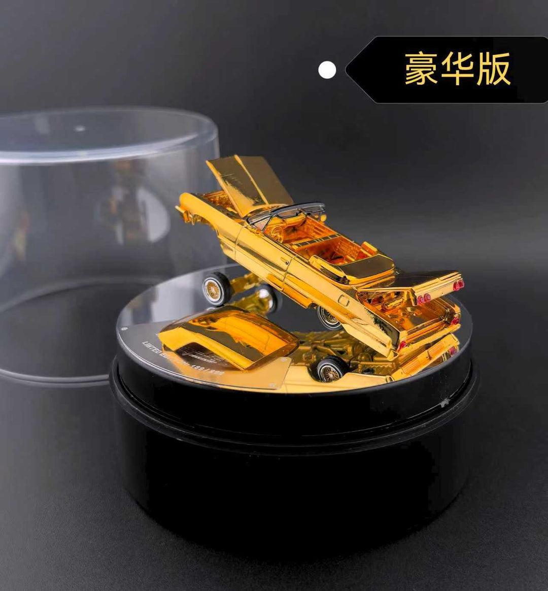 [Preorder] Fine Model 1:64 Chevrolet Impala West Coast Bouncing Cars (2 Versions)