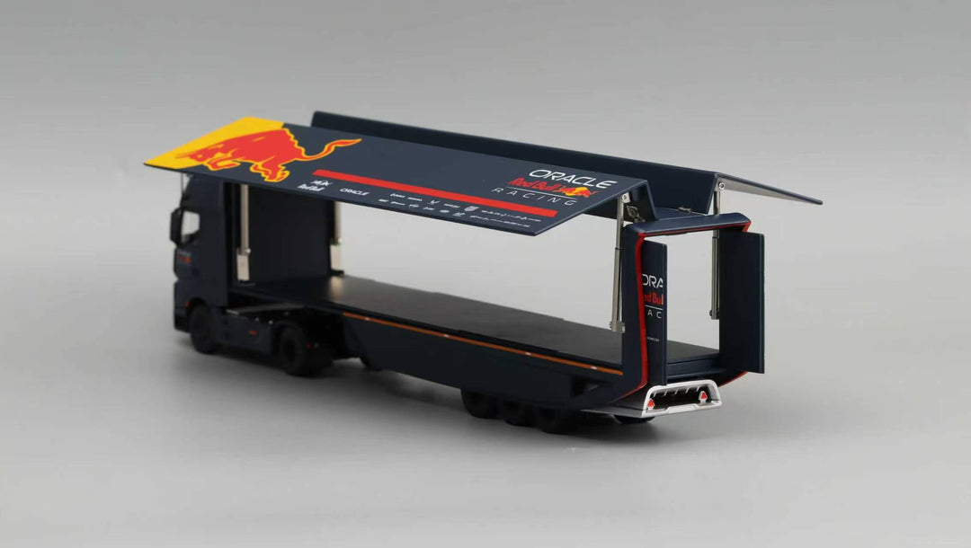 [Preorder] Cosmos 1:64 Mercedes Benz Actros - Red Bull Factory Team Livery