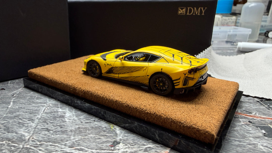 [Preorder] DMY x CXS 1:64 Ferrari 812C Yellow