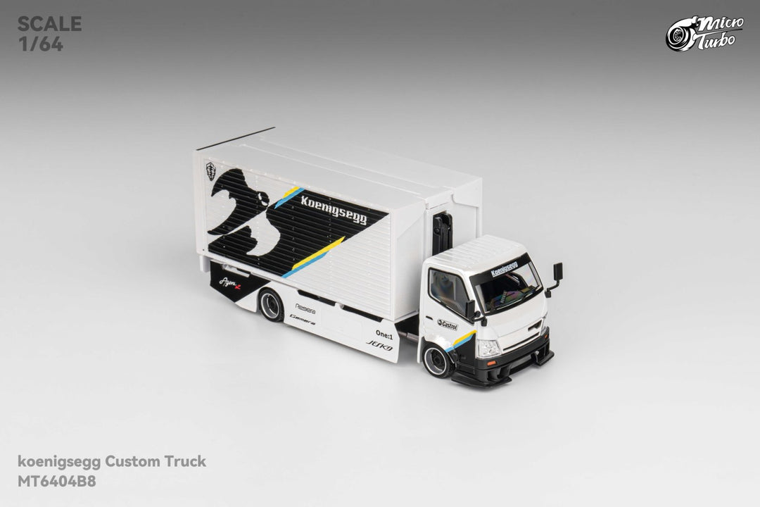 Microturbo 1:64 Koenigsegg Gull Wing Gate Custom Truck MT6404B8