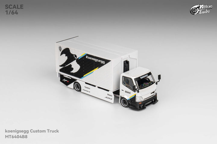 Microturbo 1:64 Koenigsegg Gull Wing Gate Custom Truck MT6404B8