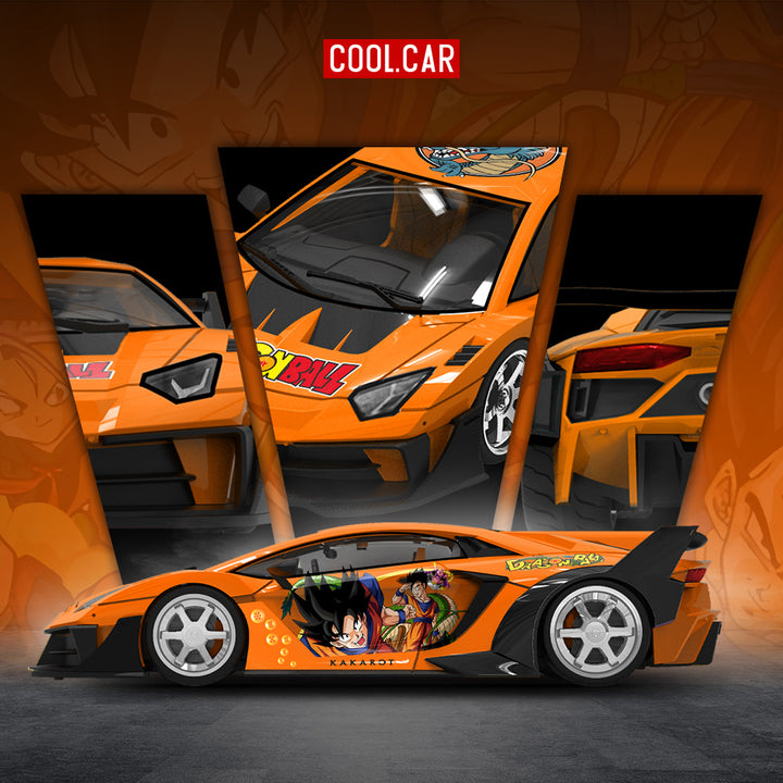 [Preorder] Cool Car 1:64 Lamborghini GTEVO Dragon Ball Livery CC643837