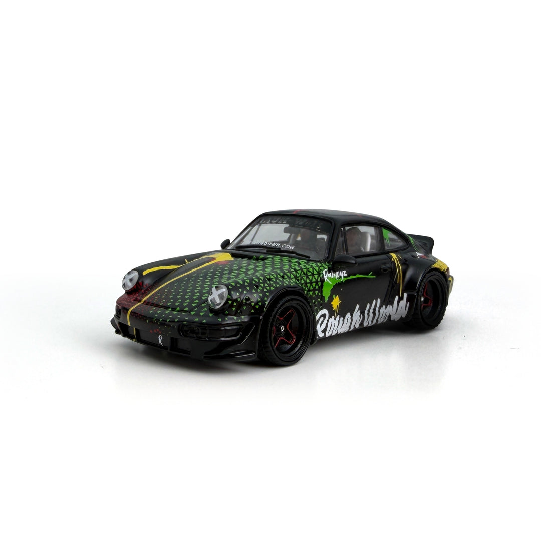 [Preorder] Model model 1:64 Porsche RWB 964 Black Kimera MM64-RWB964-006
