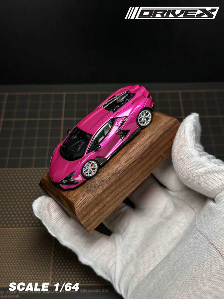 [Preorder] Drive X 1:64 Lamborghini Revuelto Hanging Card Board (7 Colours)