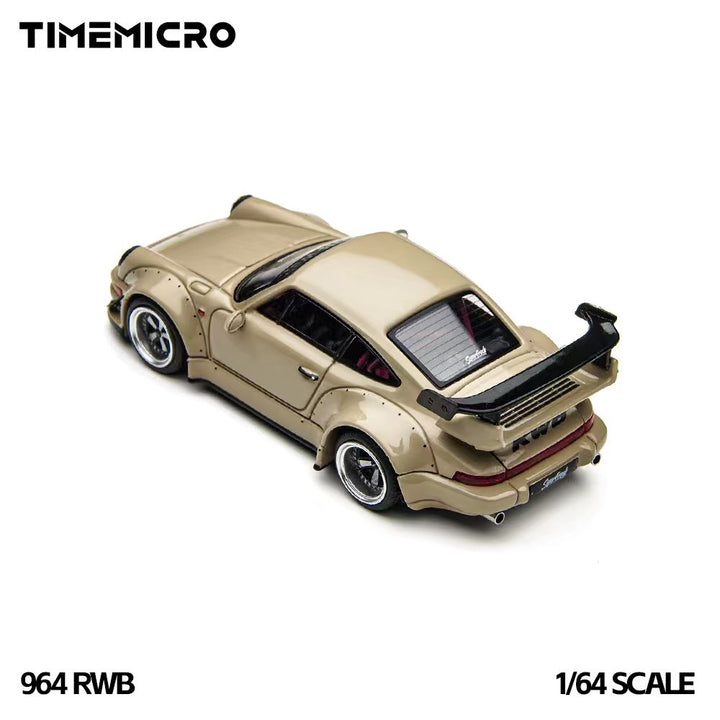 [Preorder] TimeMicro 1:64 Porsche RWB 964 Beige TM648501/PJ046 (2 Versions)