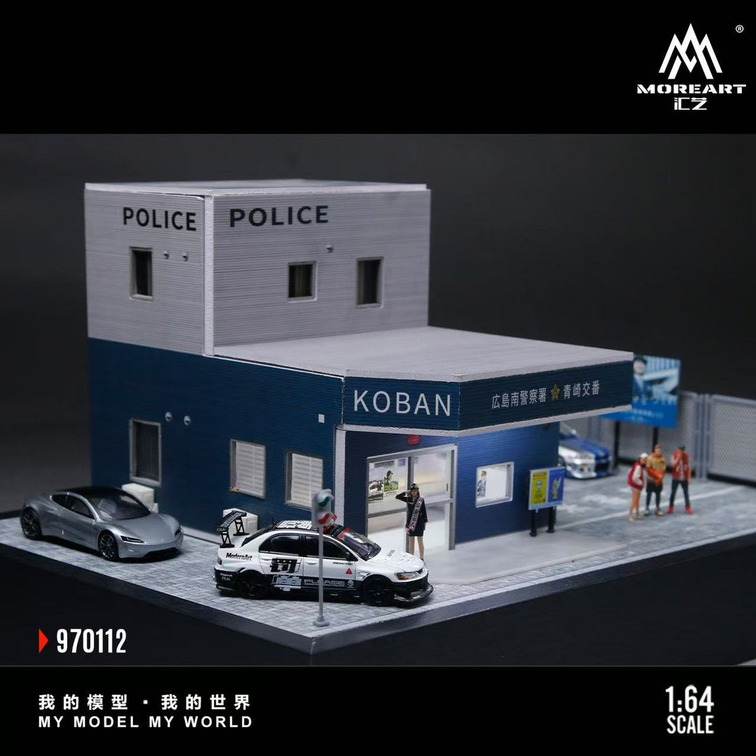 [Preorder] MoreArt 1:64 The Japanese Police Department - Upgraded Version MO970112