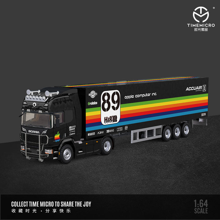 [Preorder] Time Micro 1:64 Scania Apple Container Truck (2 Colours)