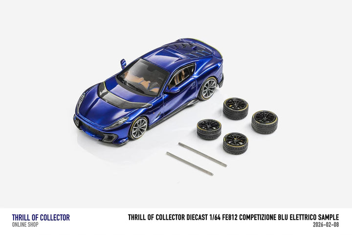TOC 1:64 Ferrari 812C 3.0 (4 Colours)