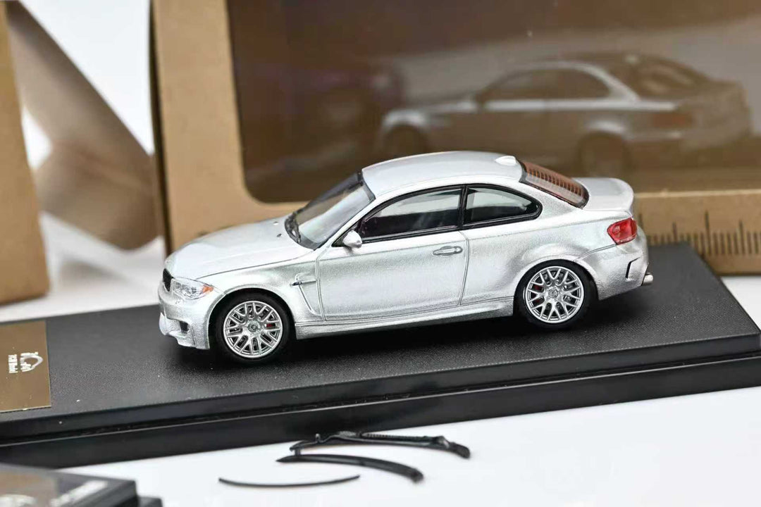 [Preorder] 7CM Model 1:64 BMW 1M Coupe (E82) Glacier Silver Metallic