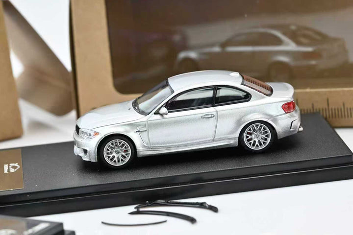 [Preorder] 7CM Model 1:64 BMW 1M Coupe (E82) Glacier Silver Metallic