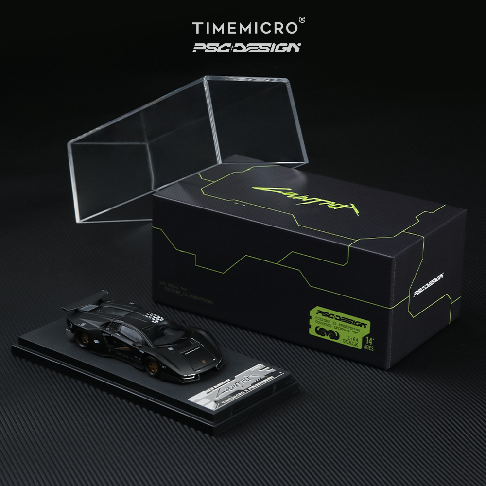 [Preorder] TimeMicro X PSC DESIGN 1:64 Lamborghini Countach TM647701