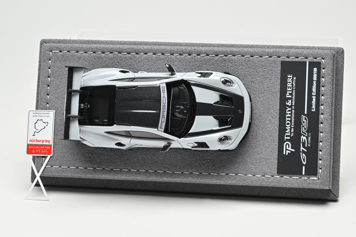 [Preorder] TP Model 1:64 Porsche 911 992 GT3 RS Nürburgring lap Time Record With Record Board TP6413ITR