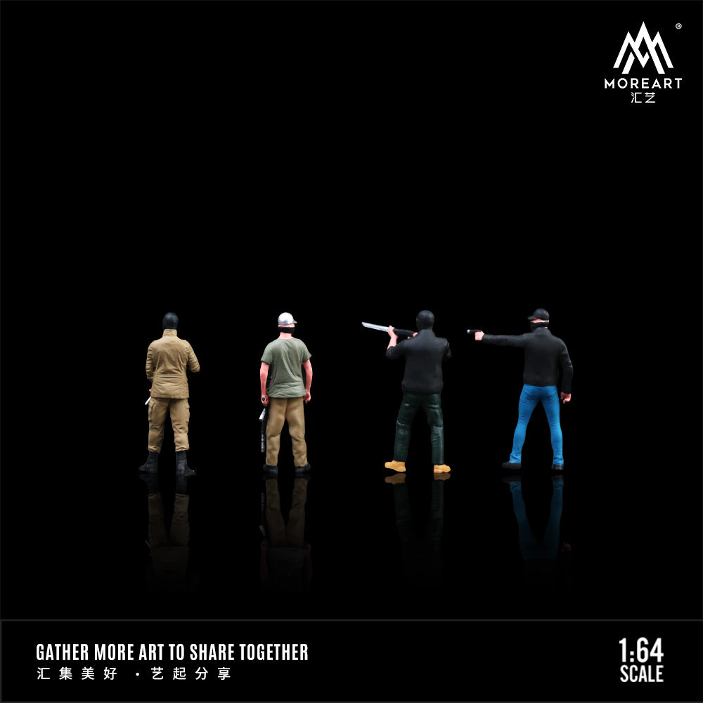 [Preorder] MoreArt 1:64 Gunman doll set MO223025