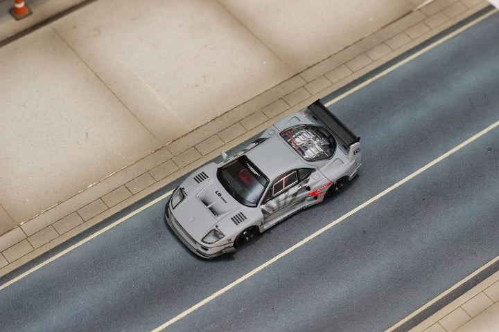 [Preorder] Ghost Player 1:64 LBWK Ferrari F40 Grey