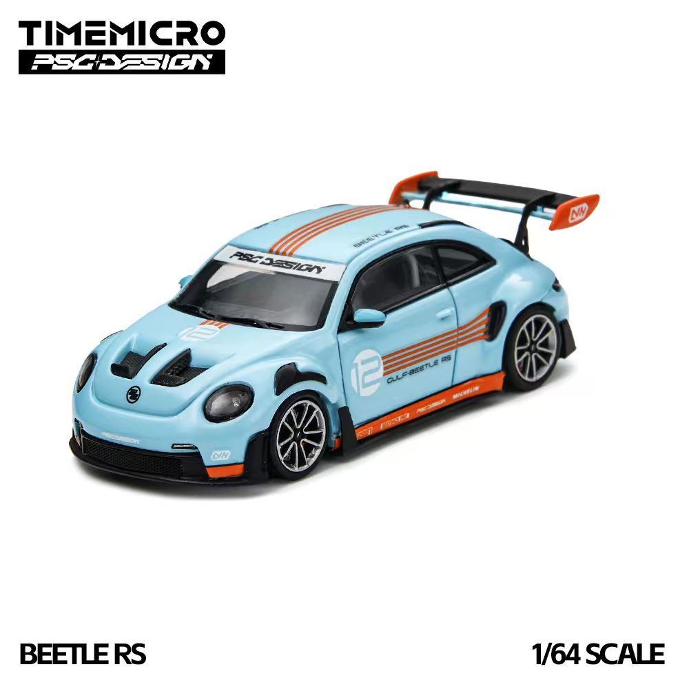 [Preorder] TimeMicro × PSC DESIGN 1:64 Beetle RS Gulf Blue TM647909