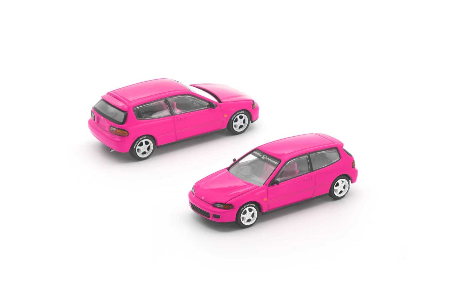 Preorder] POPRACE x Enigma 1:64 HONDA CIVIC EG6 PINK PRE027