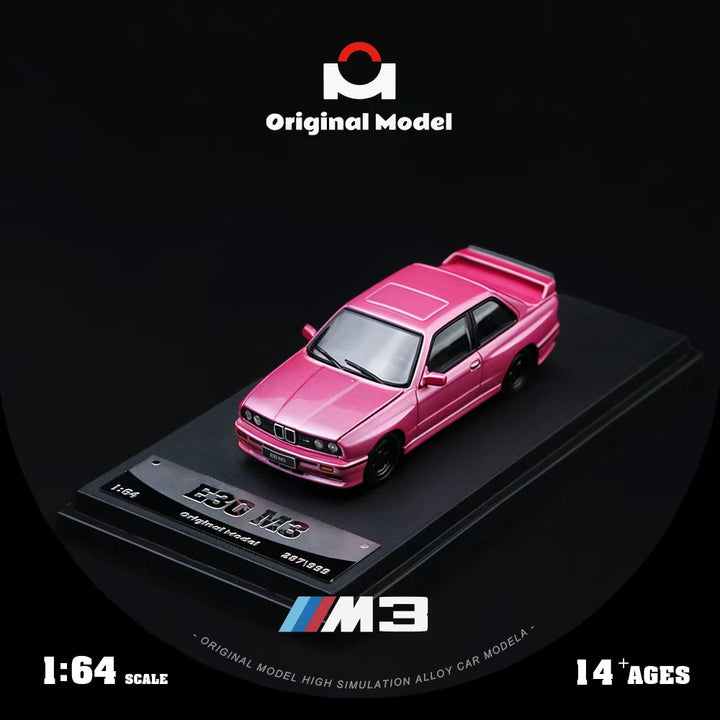 [Preorder] Original Model 1:64 BMW E30 M3 - Pearl Pink OM647811