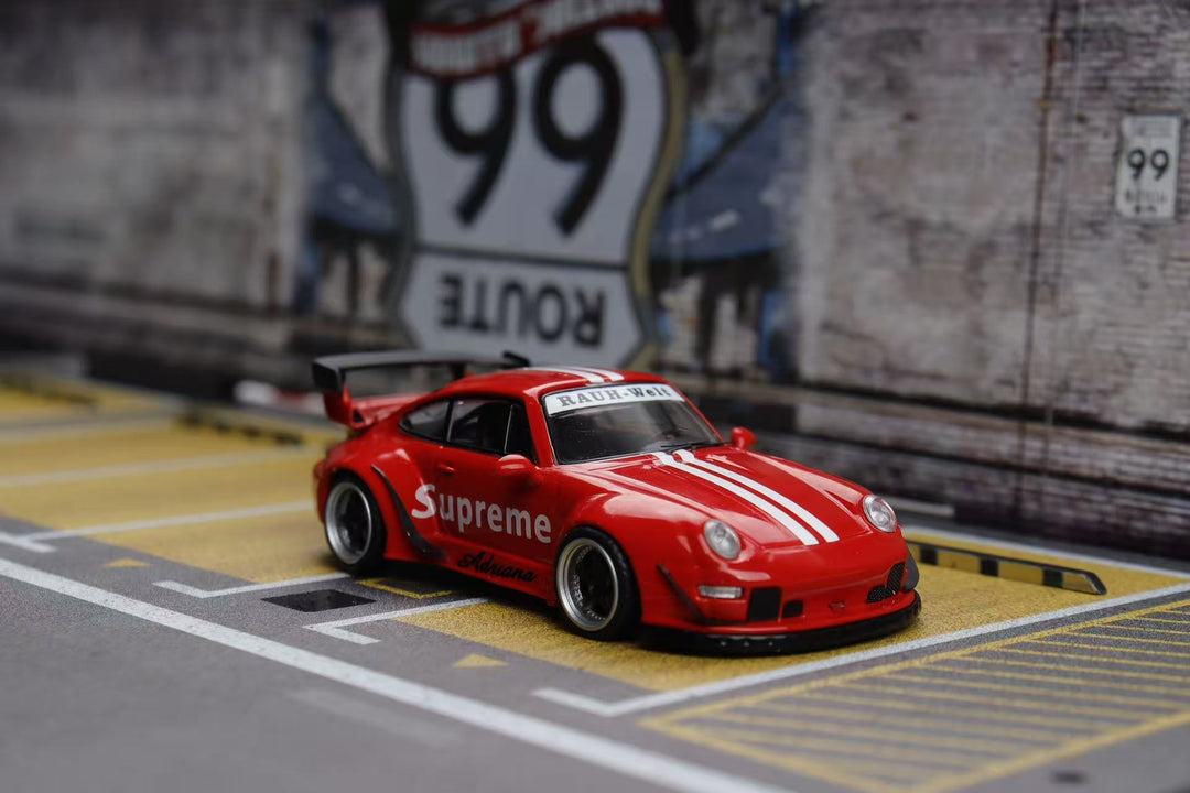 Decode 1:64 Porsche Rwb964/993 SUP livery DE6416010/DE6417006