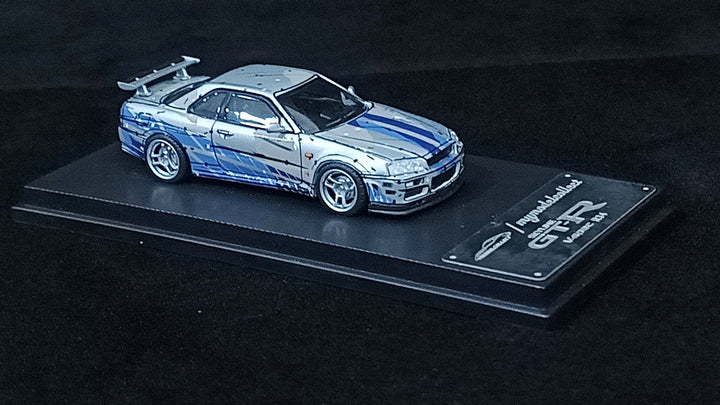 [Preorder] Model Collect 1:64 Nissan Skyline R34 V-Spec (2 Versions)