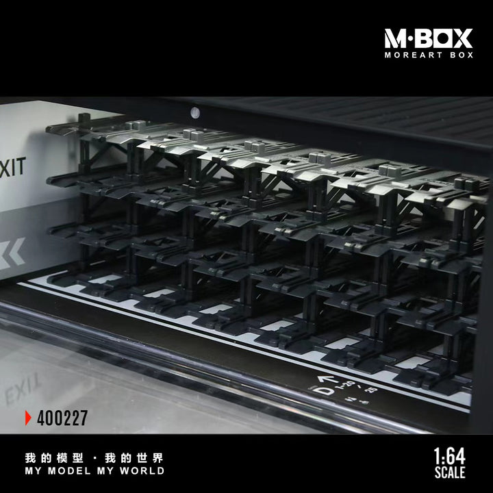 [Preorder] MBOX 1:64 CONTAINER UNDERGROUND PARKING GARAGE SCENE-VERSION C MB400227