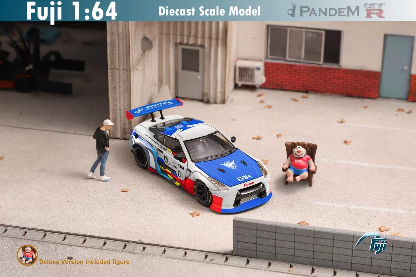 Fuji 1:64 Nissan Pandem GT-R R35 Rocket Bunny (3 Versions