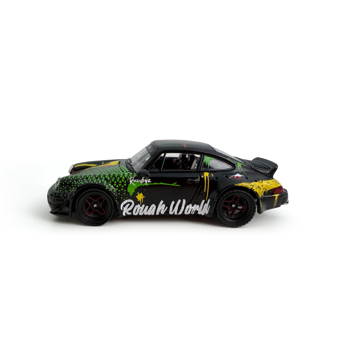 [Preorder] Model model 1:64 Porsche RWB 964 Black Kimera MM64-RWB964-006