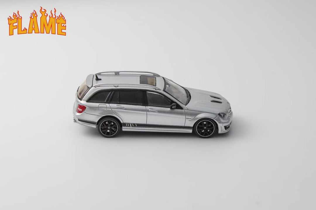 Flame 1:64 Mercedes-Benz C63 AMG Edition 507 Wagon Version (3 Colours)