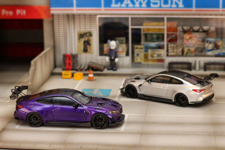 [Preorder] Street Weapon 1:64 BMW M4 Flossmann Full Widebody Kit G82 GTR (3 Colours)