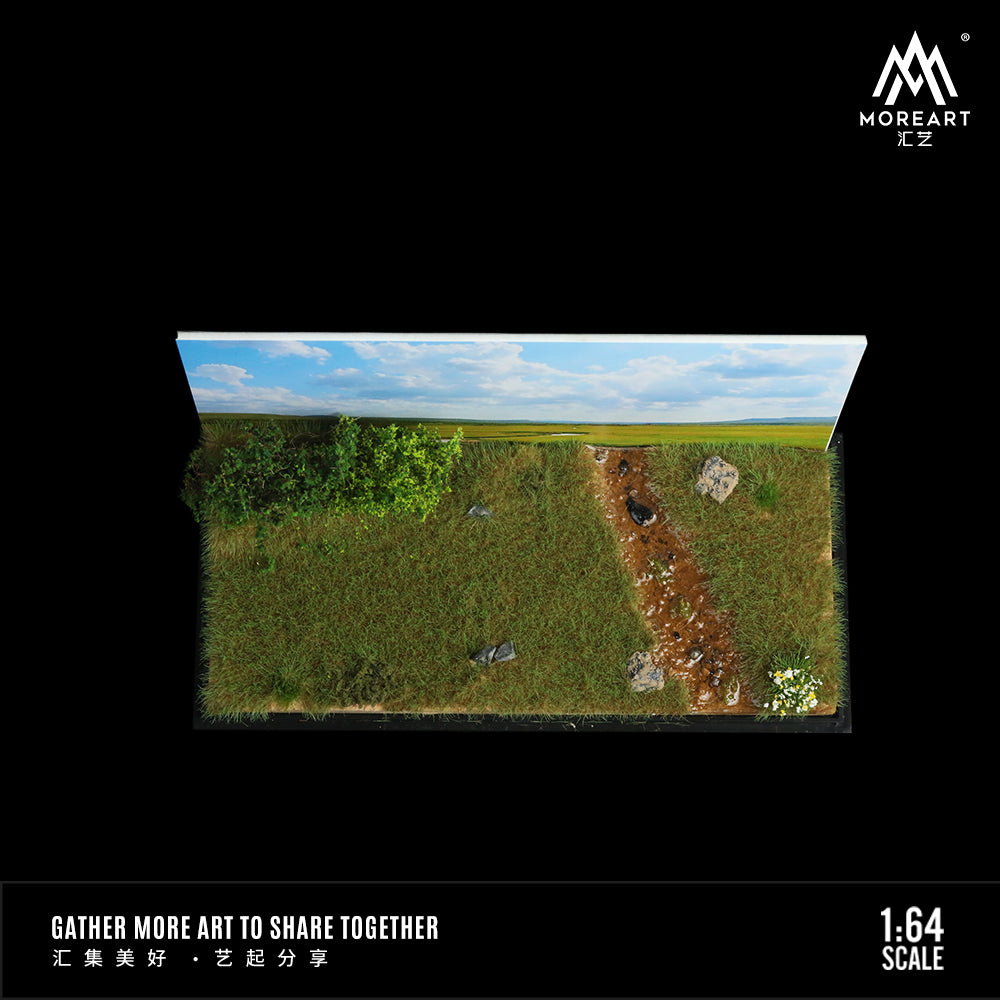 [Preorder] MoreArt 1:64 WETLAND GRASSLAND SCENE MODEL