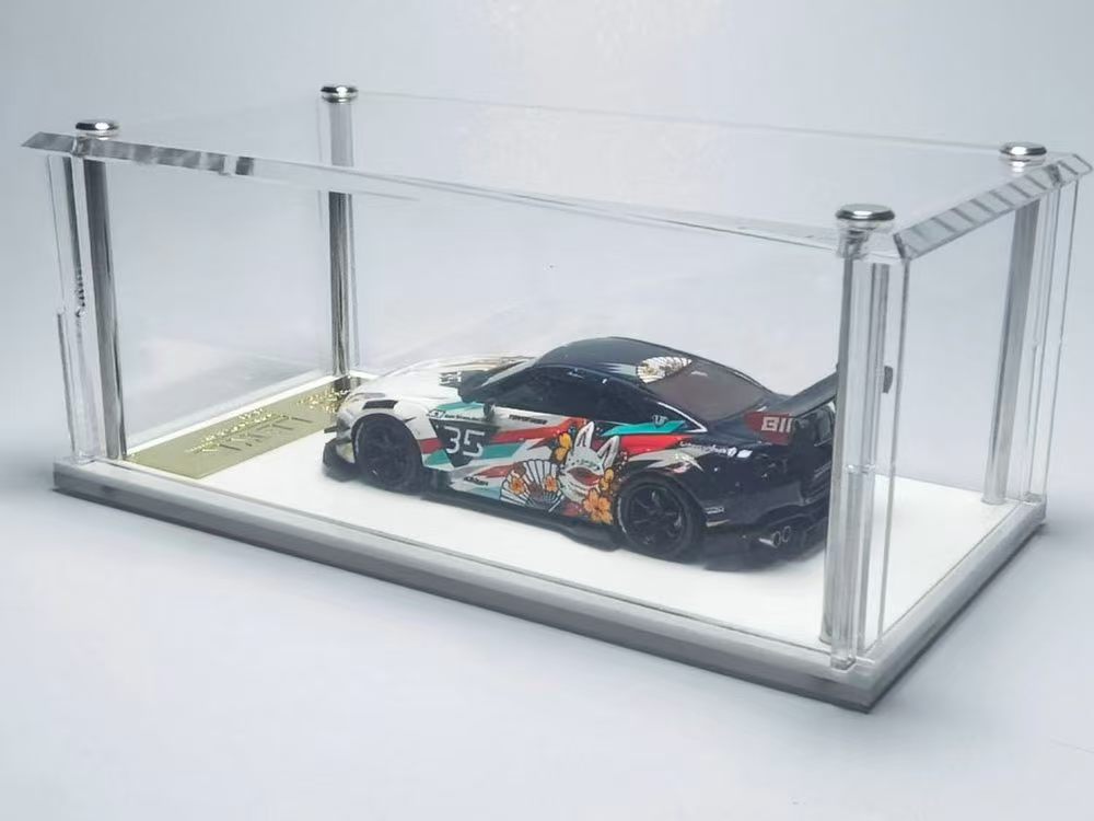 MYC Model 1:64 LB WORKS GTR R35 Type2.0 Widebody Kitsune Mask Anime MYC640004
