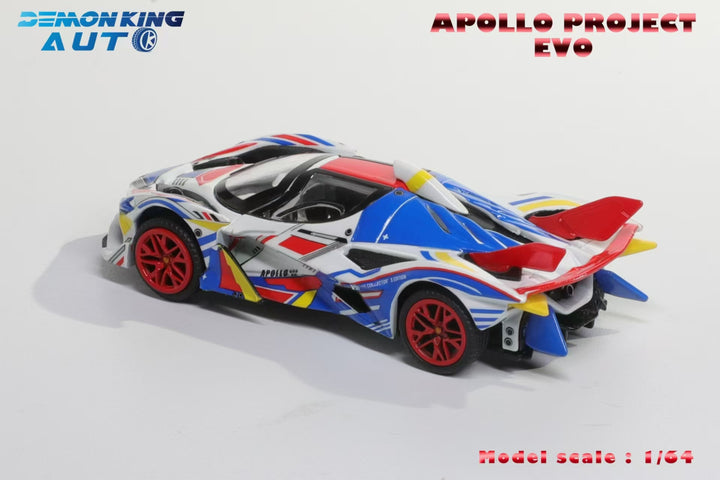 [Preorder] DEMON KING AUTO 1:64 2024Chinajoy Exhibition Limited edition APOLLO PROJECT EVO - Gundam Livery