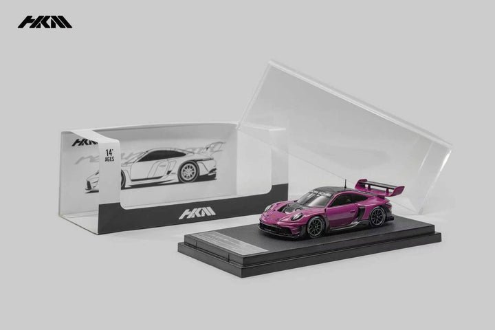[Preorder] HKM 1:64 Porsche 911 (992) GT3 R Rennsport (6 Colours)