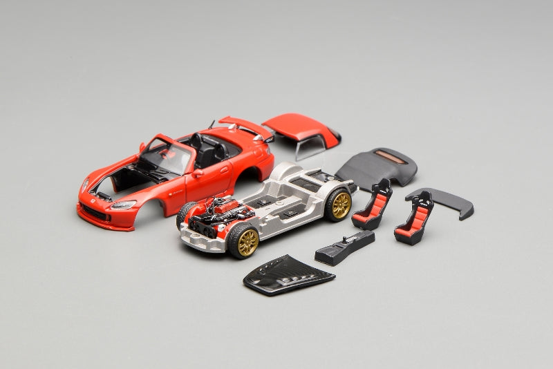 [Preorder] MOTORHELIX 1:64 Honda S2000 MUGEN New Formula Red M65117
