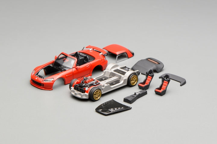 [Preorder] MOTORHELIX 1:64 Honda S2000 MUGEN New Formula Red M65117