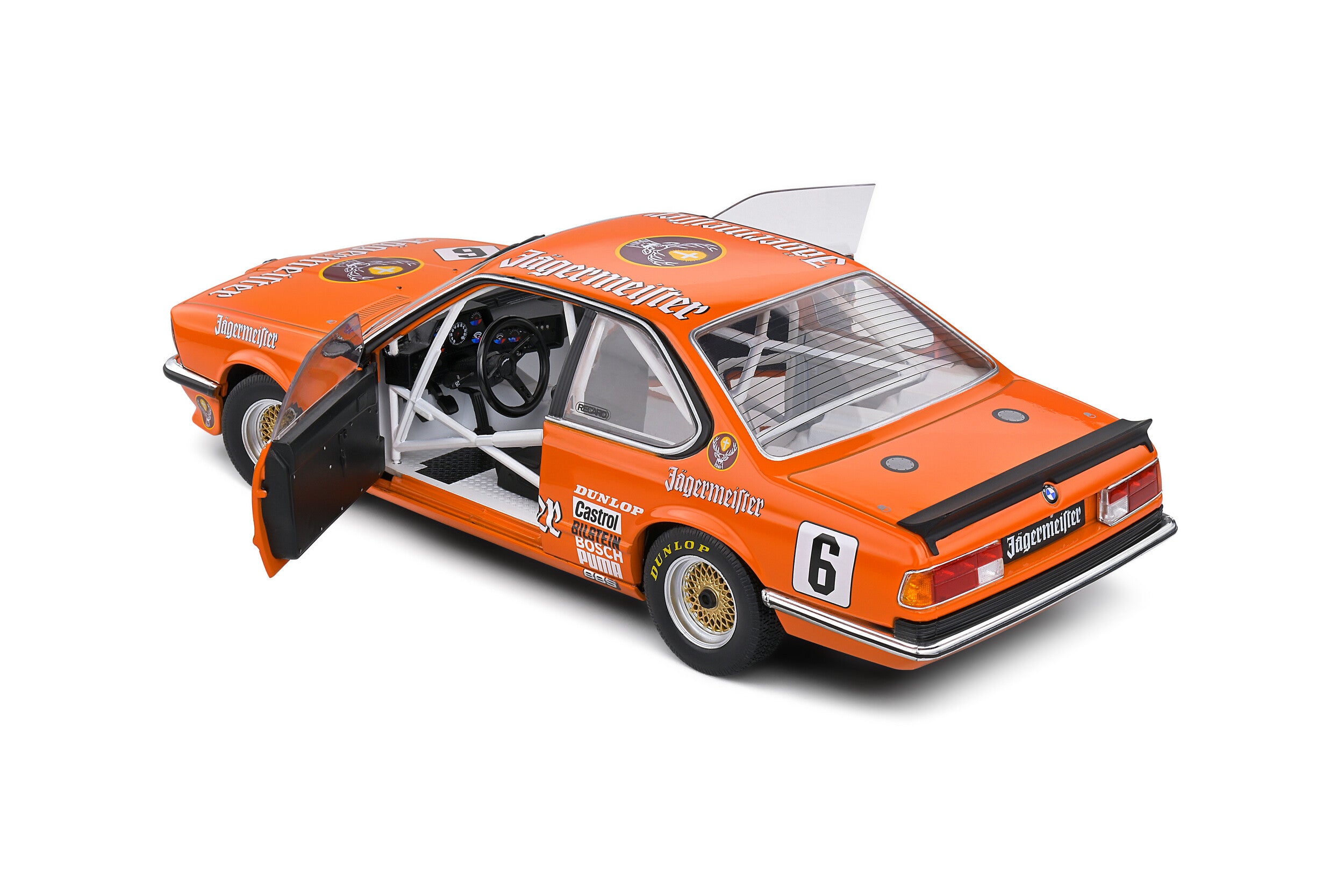 Preorder] Solido 1:18 BMW 635 CSI (E24) ORANGE #6 – Horizon Diecast