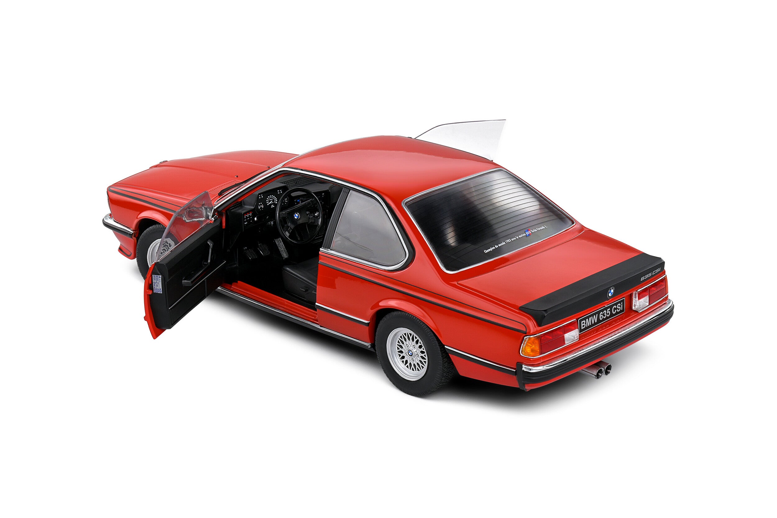 MINICHAMPS 1/18 BMW 635csi レッド BMW M635 CSi E24 Henna Red 1/18 Scale by OTTO - New 1986 Model