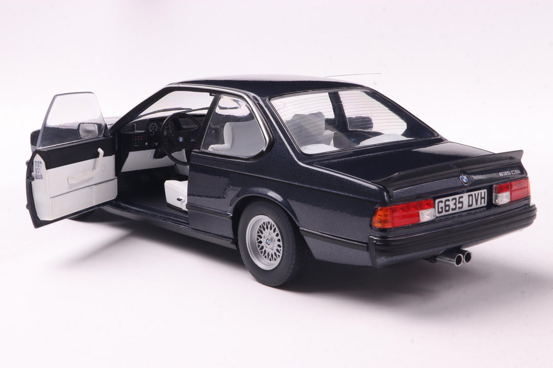 Solido 1:18 BMW 635 CSI (E24) MACAU BLUE 1984 S1810306