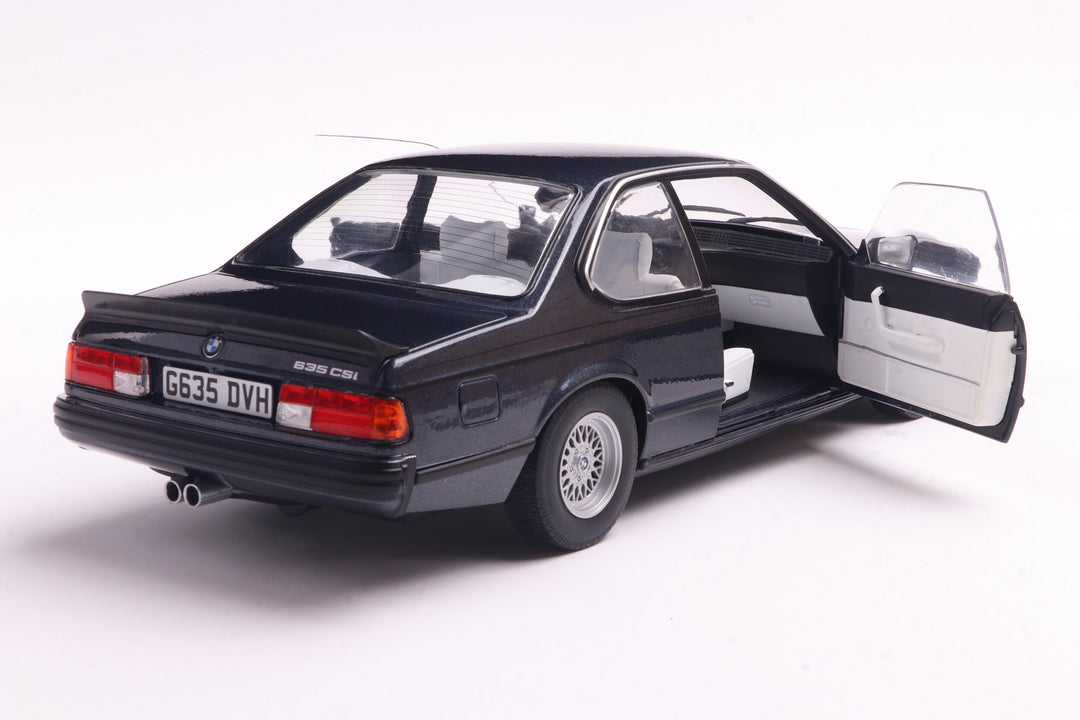 Solido 1:18 BMW 635 CSI (E24) MACAU BLUE 1984 S1810306