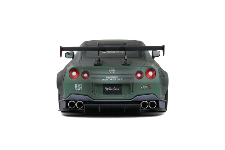 SOLIDO 1:18 2022 Nissan GT-R (R35) LB Walk Body Kit 2 Army S1805807