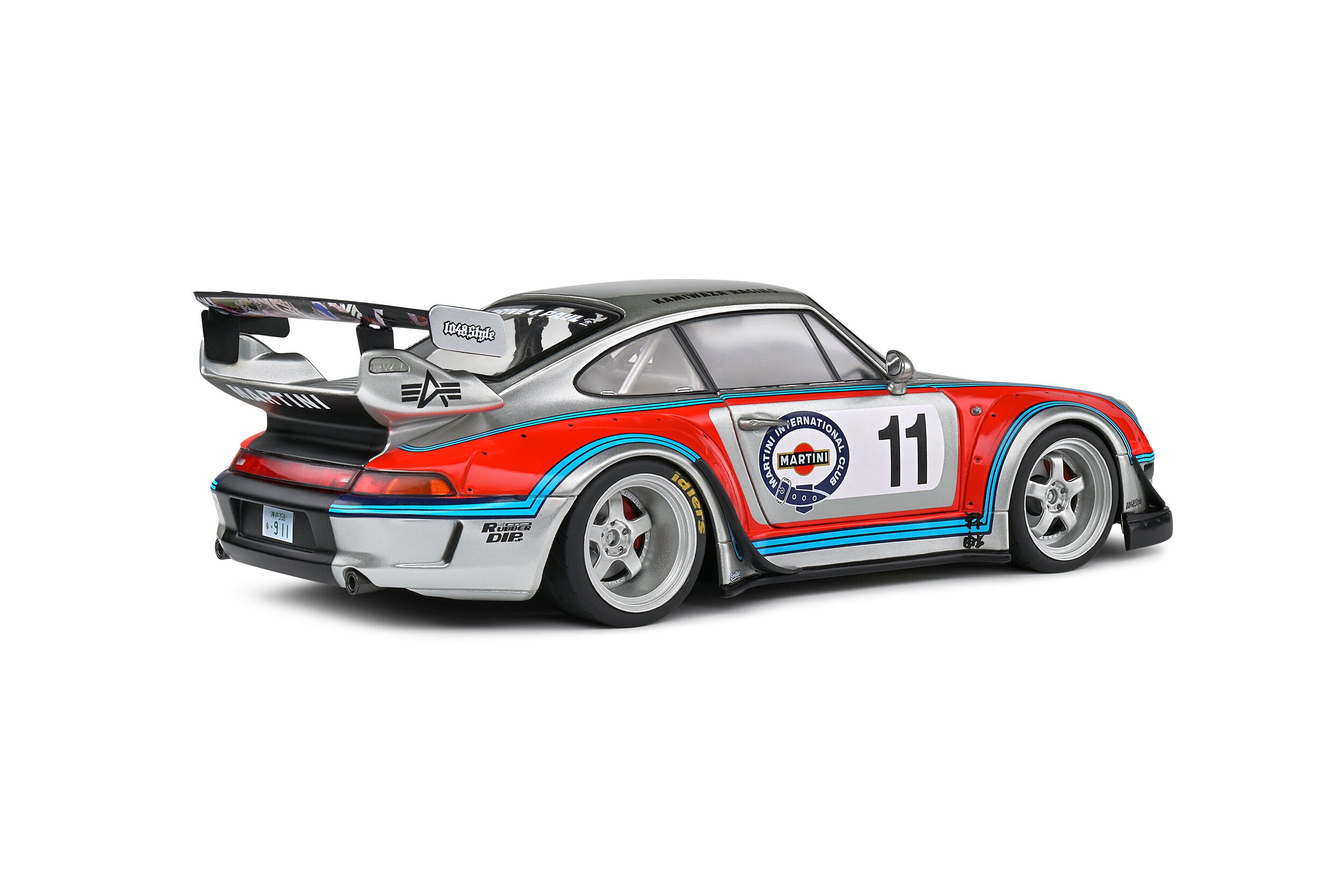 Solido 1:18 RWB BODYKIT MARTINI GREY 2020 S1808502 – Horizon Diecast